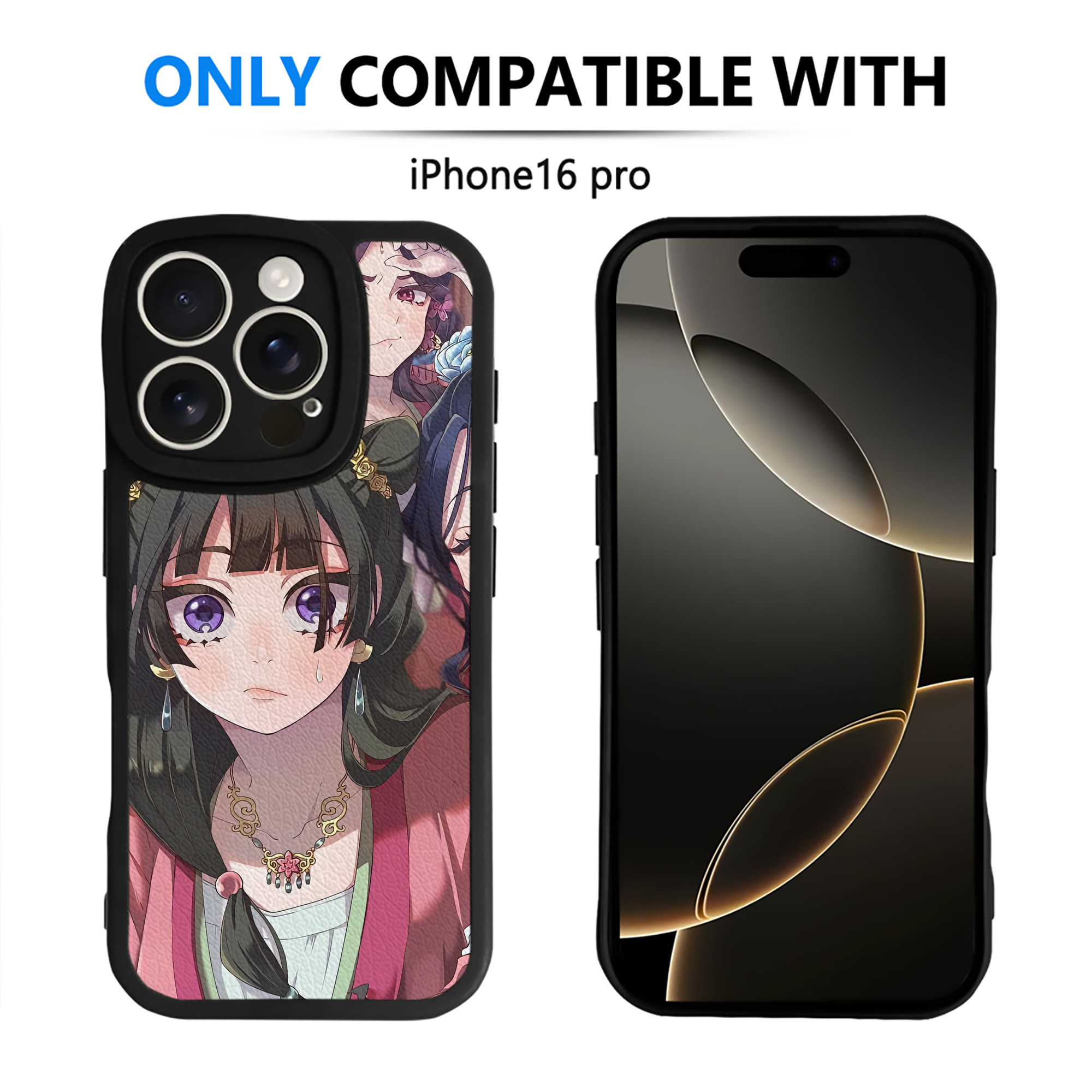薬屋のひとりごと The Apothecary Diaries 【iPhone 16シリーズ対応】シリコンスマホケース（レザー調） 材質：シリコン